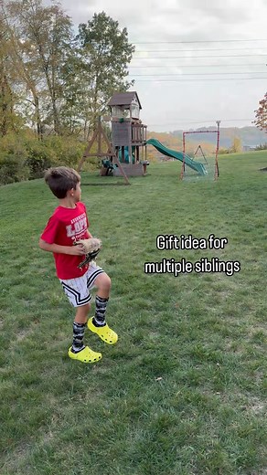 Beth (Elizabeth) Picard on Instagram: "Give yourself a pop-up, grounder & line drive depending on where you throw it! We also don’t have it staked to the ground and it’s sturdy enough that it hasn’t moved in months. #baseball #pitchback #kidsfun #kidsactivities"