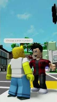 Create a skin for me based on your favorite The Simpson🤩🤩 #roblox #youtubeshorts #brookhaven