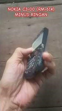 Nokia Qwerty C3-00 (RM-614) | Minus Ringan #nokia #nostalgia #shortvideo