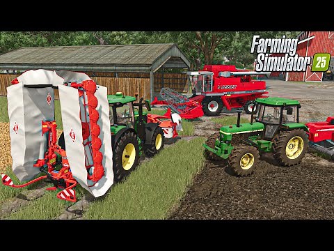 First 60 minutes on Riversbend Spring Map | Farming Simulator 25 GAMEPLAY