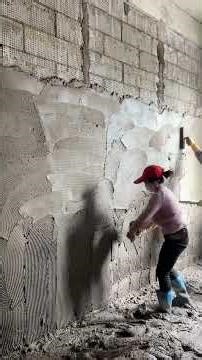 Easiest Ash Plastering Technique Ever