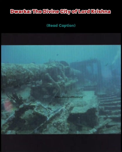Dwarka: The Divine City of Lord Krishna Found Under the Ocean#facts#shorts#horror#history