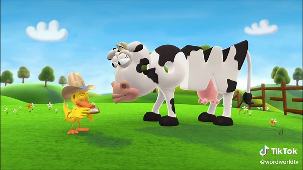 Get Along Cow! Fun with Word World Characters