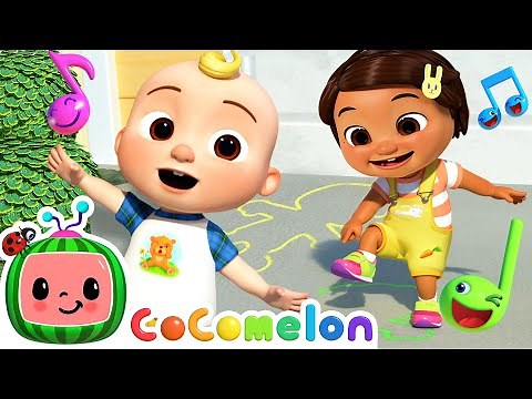 How FAST can you do the Head Shoulders Knees and Toes Dance? | Cocomelon Nursery Rhymes & Kids Songs