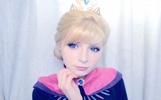 【PeachMilky】［冰雪奇缘｜艾莎 Elsa］cos化妆教程！
