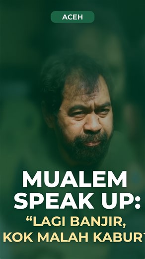 Sudut Aceh | Real talk alert. Gubernur Aceh Muzakir Manaf alias Mualem akhirnya buka suara soal pejabat kabupaten/kota yang ngeluh, cengeng, bahkan ada... | Instagram