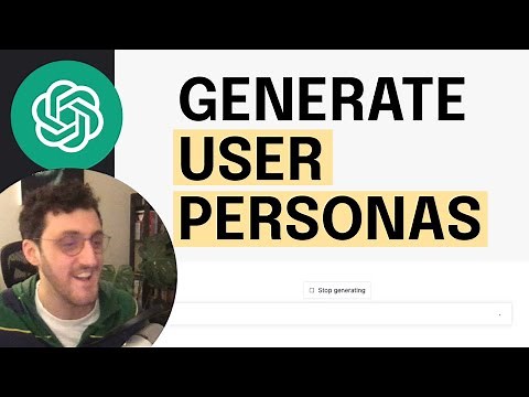 Creating UX Personas with ChatGPT