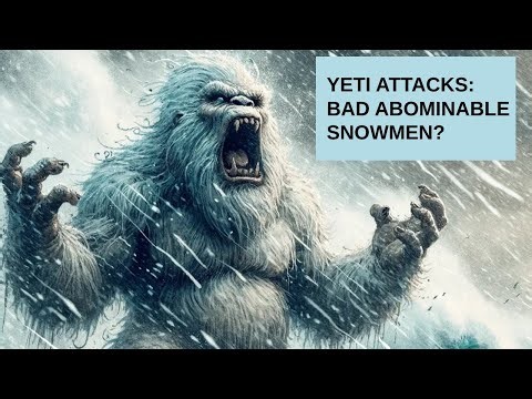 Yeti Attacks: Evil Abominable Snowmen?