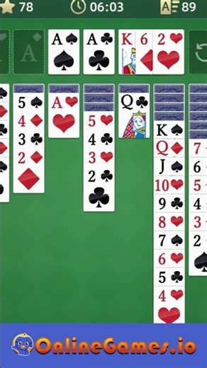 Solitaire Classic | #onlinegames #gaming #games #shorts
