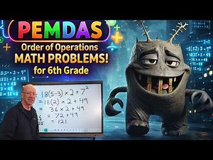PEMDAS Made Easy! Order of Operations (6th Grade Math)