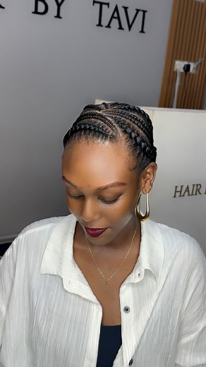 Slay the Cornrows with Your Natural Hair - Trending Hairstyles 2021