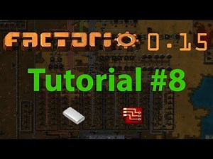 Factorio Tutorial #8 - Plastic and advanced (red) circuits