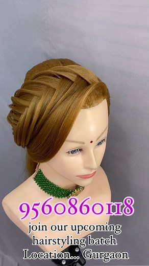 Ritu Yadav International Hairsrylist & Trainer 💄GURGAON CITY - Basic to Complete Advance- HAIRSTYLING CLASS - PG facility Available For Students -ACACDEMY NEAR BY All Types of Stylings - #Bridal front variations #Party styling #classical wavers or retro looks #Mermaid stylings #Messy styling #Alkttpes of bunwork with accessories #all types of braid #All Types of Product Knowledge #Complete Hair theory #arabic & Italian stylings for more info 9560860118 or 9999885756 #foryou #rituyadavhairstylis