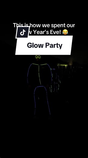 Glow Party: Our Fun New Year's Eve with Thrifted Glow Sticks