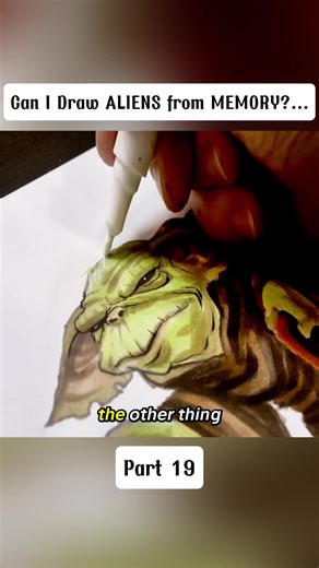 Drawing Aliens from Memory: A Creative Challenge
