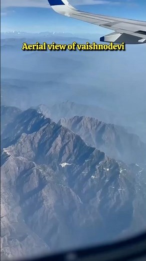 Aerial View of Vaishno Devi | Mata Rani Ka Swarg Se Nazara | Divine Darshan