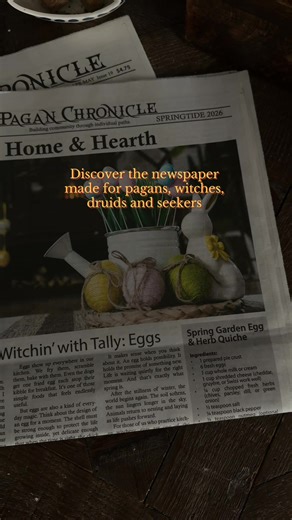Replying to @Lori Plemons81 in so glad people are starting to find this amazing publication. It’s such a beautiful way to support print media and the witchy community ✨🥹