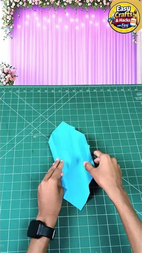 How to Make a Moving Paper Caterpillar 🐛 Easy Origami Toy for Kids