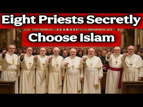 8 Catholic Priests Secretly Convert to Islam – The Hidden Story Inside the Vatican”