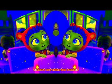 Rainbow Bus Up and Down [Sparta Pitch Remix] | Joy Joy World Edit