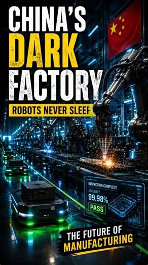 Inside China's Dark Factory 🤖 AI Robots Are Replacing Humans? | Future of Manufacturing 2026