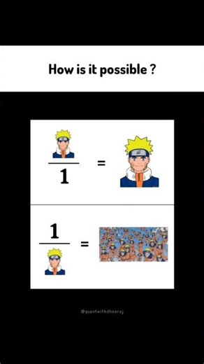 When Math meets Na√2 #mathmemes #naruto #maths