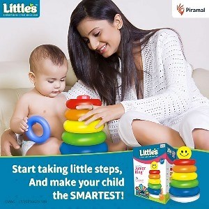 It is never too soon to start working on your child’s SMARTEST skills! Littles’ Junior Rings promotes your little one’s motor and reasoning skills, with ample amounts of fun. Littles loooves Little’s! #Littles #toys #juniorrings #LittlesLovesLittles | Little's
