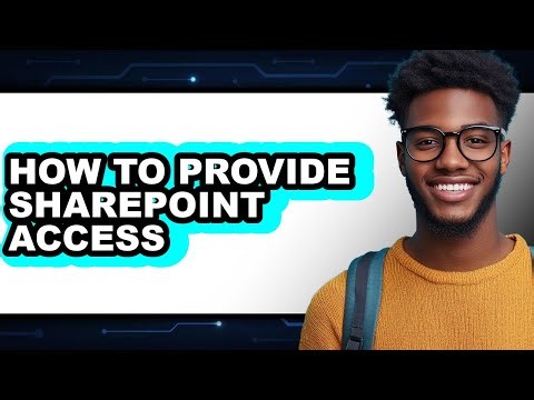 How to Provide Sharepoint Access (only Way)