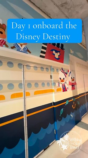 All aboard the Disney Destiny! 🚢 Our first day onboard was pure magic — from the grand atrium reveal to the first bite of cruise dining perfection. 🌊✨ Join us as we explore Disney Cruise Line’s newest ship and kick off an unforgettable adventure at sea! ⚓️💙 #DisneyDestinyPreview #DisneyDestiny #DisneyCruiseLine #DCL #HostedByDisney #wishingonastartravel | Wishing On A Star Travel, LLC