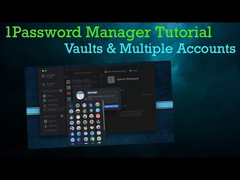 Using Vaults in 1Password