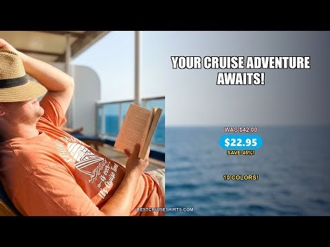Countdown Is Over Cruise Time Nautical Monochrome T-Shirt | 10 Colors for Your Cruise Vacation