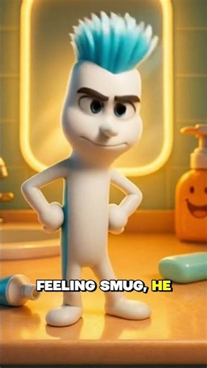 Grinny the Jealous Toothbrush 😡 | Funny 3D Animation Shorts