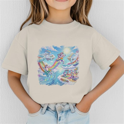 Unicorn Rainbow Beach Club Shirt, Cute Summer Vacation Kids Tee, Magical Unicorn Girl Gift, Whimsical Ocean Squad Shirt, Pastel Youth Top - Etsy