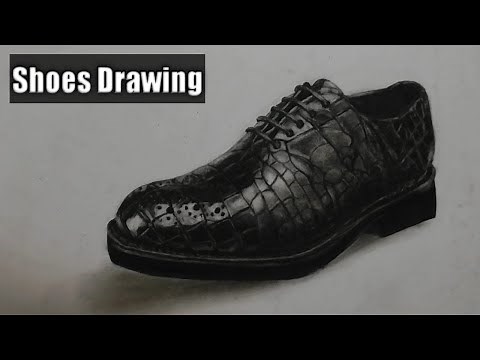 How to draw shoes / Still life drawing
