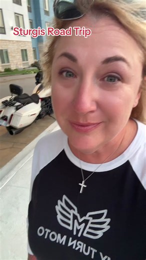 Our Road trip to Sturgis. Two biker chicks rolling across the country headed to Sturgis! Having a blast on my new motorcycle. #biker #bikers #bikergirl #bikerchick #harleydavidson #sturgis #roadglide #CVO #klockwerks #myturnmoto @Klock Werks @Freebird_1966