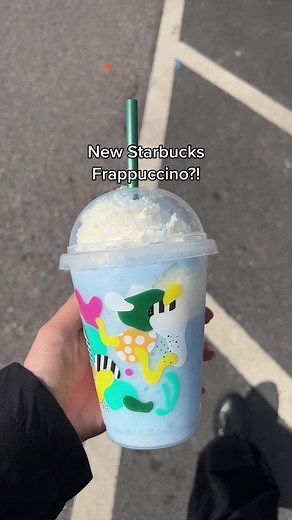 Blue Raspberry Cloud Frappuccino Review