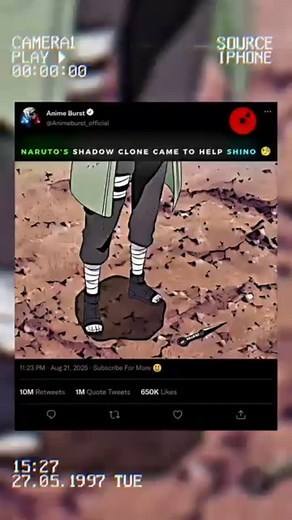 Naruto's Shadow Clone Saved Shino #naruto #sasuke #uchiha #madara #pokemon #kakashi #minato #itachi #anime #obito #reels #hinata #sakura #animation #fun #viral #trending #views #money #attitude #uzumaki #facebook #instagram #youtube #shorts #demon #tanjiro #pikachu | AnimeXplosion
