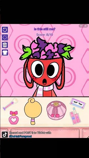 Game name:do hair for sprout.in builda #sprout #builda #dandysworld