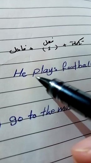 كيف تستخدم not مع المضارع البسيط في النفي في اللغة الانجليزية