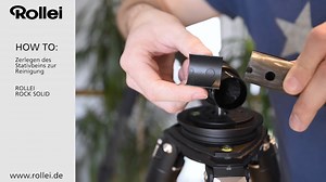 1K views · 15 reactions | #HowTo: In unserem heutigen #Tutorial zeigen wir euch, wie ihr bei unseren Rock Solid Stativen das Stativbein zerlegen könnt, um es reinigen zu können. Wenn ihr noch Fragen hierzu habt, schreibt uns gerne! | Rollei | Facebook