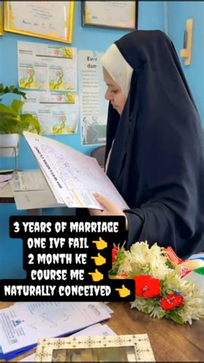 ayesha on Instagram: "she has natural conceived Allhamdlliha 3 years of marriage 2 month ke course me conceive kare mashallah #explorepage #reelkarofeelkaro #trendingaudios"