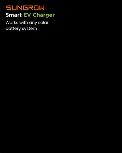 Get fast, reliable EV charging at home with Sungrow's electric vehicle charger. Supplied and installed by Venergy Solar Australia. | Venergy Solar Australia | Facebook