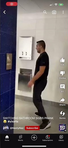 Me filming a women’s restroom in a public store, restaraunt, mall and airport would be like