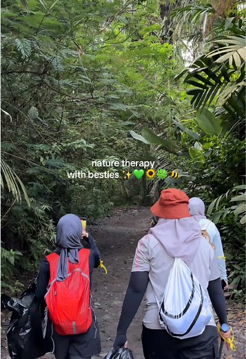 track, trash, and treat with @untukteman.id ✨ #tracking #kaliurangjogja