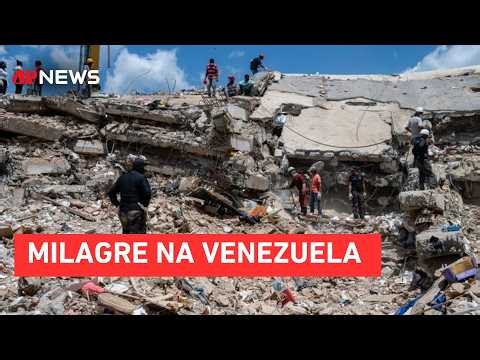 Man rescued 8 days after Venezuela earthquakes | REAL TIME