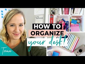 Dollar Tree Desk Organization Tips