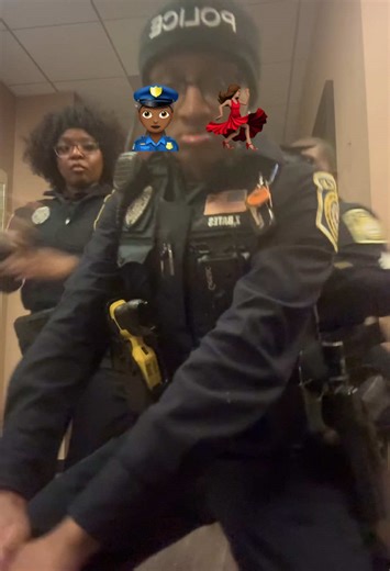 Funny Dance Moves from a Female Cop