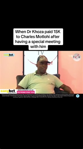 Dr Khoza Meets Charles Motlohi: A 15K Agreement