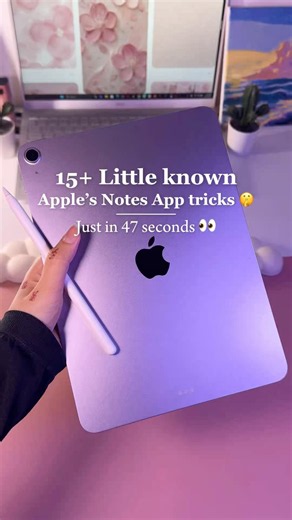 15+ Apple Notes App Tricks In 47 Seconds 👀