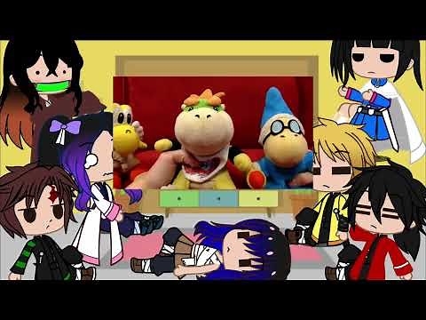 Demon slayer reacts to SML